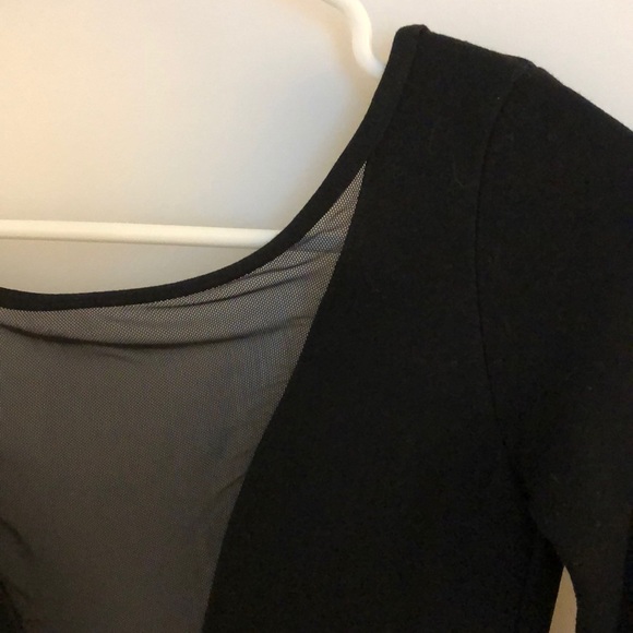 American apparel black skater dress size small - Picture 2 of 3